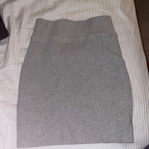 Knitted skirt Kendall and Kylie gray